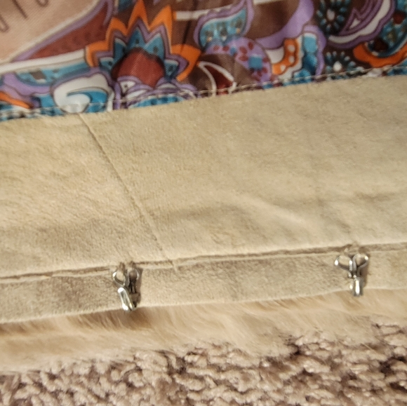 Georggiou Studio -Vintage Fur and Leather Embroidered Vest - Picture 7 of 9